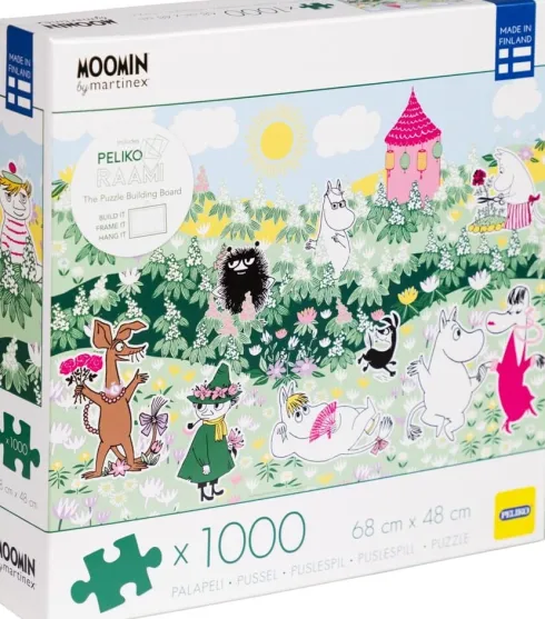 Moomin By Martinex - Blomstret - 1000 Brikker - Mumitroldene Puslespil