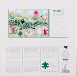Moomin By Martinex - Blomstret - 1000 Brikker - Mumitroldene Puslespil