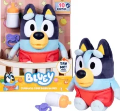 Moose - Cuddle & Bare Baby Bluey - Bamse Med Lyd