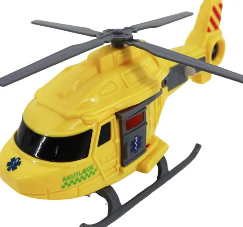 Motor 112 - Akutlæge Helikopter Legetøj Med Lys Og Lyd - 1:20
