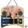 Motorik Og Aktivitetsbræt - Med Låse Og Rotation - Small Foot