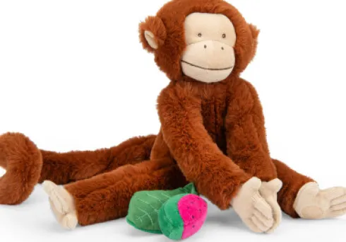 Moulin Roty - Aktititetstøjdyr - Aben Mochica 38 CM - La Forêt Mawa