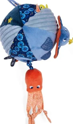 Moulin Roty - Aktivitetsbold Med Havdyr - Les Aventures De Paulie