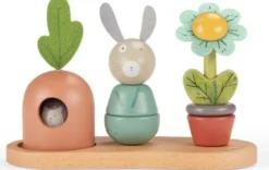 Moulin Roty - Aktivitetslegetøj - Stablehaven - Trois Petits Lapins