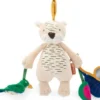 Moulin Roty - Aktivitetstøjdyr Med Ophæng - Tigeren Baboo 26 CM - La Forêt Mawa