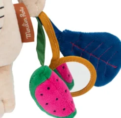 Moulin Roty - Aktivitetstøjdyr Med Ophæng - Tigeren Baboo 26 CM - La Forêt Mawa