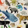 Moulin Roty - Animals Du Monde - 200 Brikker - Alverdens Dyr