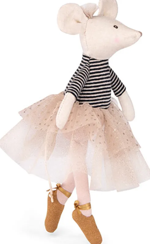 Moulin Roty - Ballerina Mus Bamse - Suzie - 26 CM
