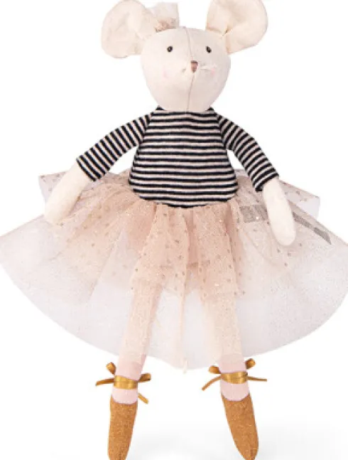 Moulin Roty - Ballerina Mus Bamse - Suzie - 26 CM