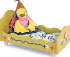 Moulin Roty - Bamse Seng Med Tæppe Og Pude - Les Minouchkas