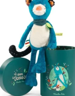 Moulin Roty Bamse - Zimba Panter - Dans La Jungle - 32 CM