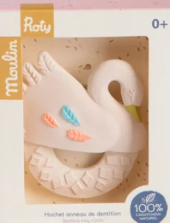 Moulin Roty - Bidering I Naturgummi - Svane - La Petite Ecole De Danse