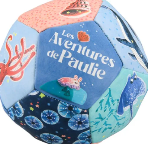 Moulin Roty - Blød Bold Til Børn - Dyr - Les Aventures De Paulie