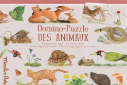 Moulin Roty - Domino-Puzzle Des Animaux Puslespil - Dyr