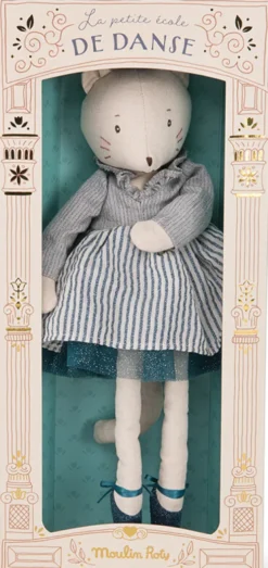 Moulin Roty - Fransk Dukke - Katten Celestine 40 CM