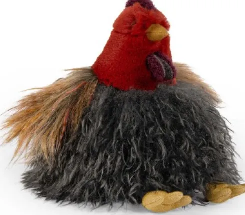Moulin Roty - Høne Bamse - 28 CM - Tout Autour Du Monde