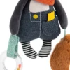 Moulin Roty - Hunden Puce Aktivitetsbamse - Puce Og Pilou