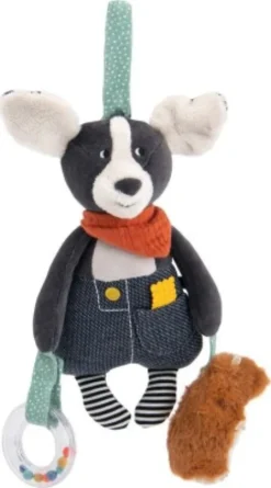 Moulin Roty - Hunden Puce Aktivitetsbamse - Puce Og Pilou