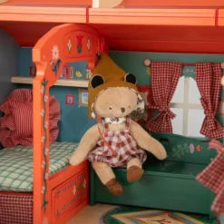 Moulin Roty - Husvogn Med Møbler - Les Minouchkas