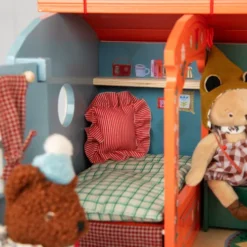 Moulin Roty - Husvogn Med Møbler - Les Minouchkas