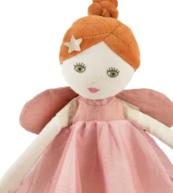 Moulin Roty - Kludedukke - Den Lyserøde Fe Viviane - 39 CM