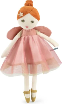 Moulin Roty - Kludedukke - Den Lyserøde Fe Viviane - 39 CM