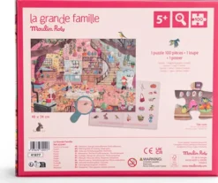 Moulin Roty - La Grande Famille - 100 Brikker - À La Maison