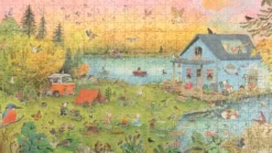 Moulin Roty - La Grande Famille - 500 Brikker - Au Bord Du Lac
