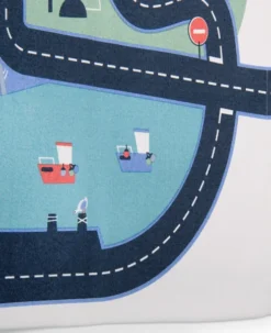 Moulin Roty - Legetæppe Med Bilbane - Avenue Du Moulin