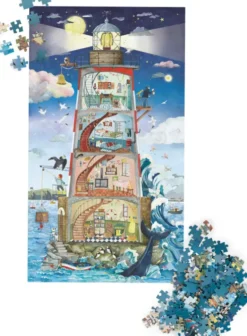 Moulin Roty - Le Phare - 500 Brikker - Fyrtårnet - Puslespil