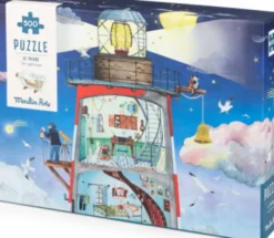 Moulin Roty - Le Phare - 500 Brikker - Fyrtårnet - Puslespil