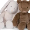 Moulin Roty - Louison Kanin Bamse - Hvid - 66 CM