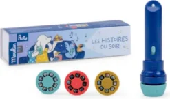 Moulin Roty - Lygte - Fortæl En Historie - Puce Og Pilou - En-Fr