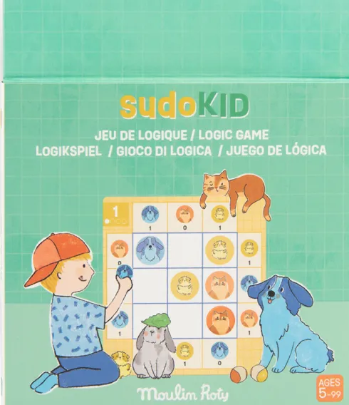 Moulin Roty - Magnetisk Spil - Sudoku - Aujourd'hui C'est Mercredi