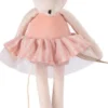 Moulin Roty - Mus Bamse - Lyserød - La Petite Ecole De Danse