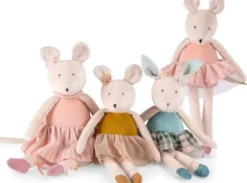 Moulin Roty - Mus Bamse - Lyserød - La Petite Ecole De Danse