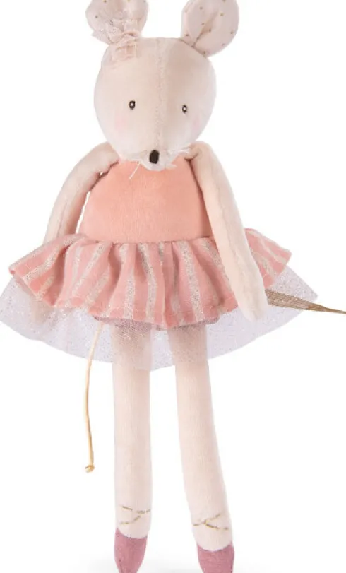 Moulin Roty - Mus Bamse - Lyserød - La Petite Ecole De Danse