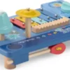 Moulin Roty - Musikbord Med 7 Aktiviteter - Puce Og Pilou