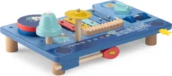 Moulin Roty - Musikbord Med 7 Aktiviteter - Puce Og Pilou