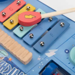 Moulin Roty - Musikbord Med 7 Aktiviteter - Puce Og Pilou