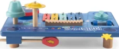 Moulin Roty - Musikbord Med 7 Aktiviteter - Puce Og Pilou