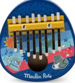 Moulin Roty - Musikinstrument - Kalimba - Puce Og Pilou
