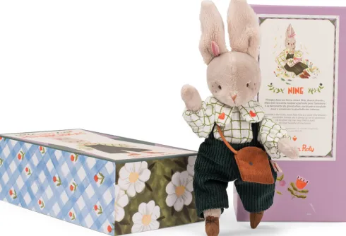 Moulin Roty - Nine Kanin Bamse - Les Minouchkas - 27 CM