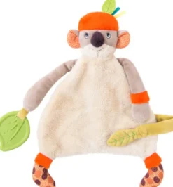 Moulin Roty - Nusseklud Med Bidering Og Sutteholder - Koalaen Koco