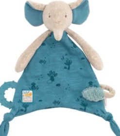 Moulin Roty - Nusseklud Med Sutteholder - Elefant