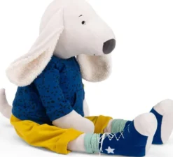 Moulin Roty - Pilou Kæmpe Bamse Hund - 95 CM - Puce Og Pilou