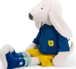Moulin Roty - Pilou Kæmpe Bamse Hund - 95 CM - Puce Og Pilou