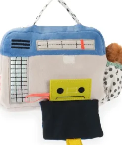 Moulin Roty - Radio Bamse Med Musik - 22 CM - Puce Og Pilou