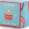 Moulin Roty - Snurretop I Træ - Rød