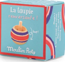 Moulin Roty - Snurretop I Træ - Rød